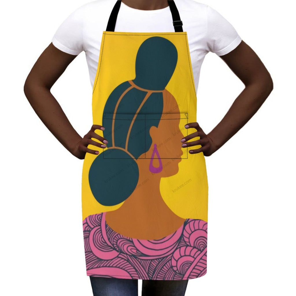 African Culture Art Print Apron