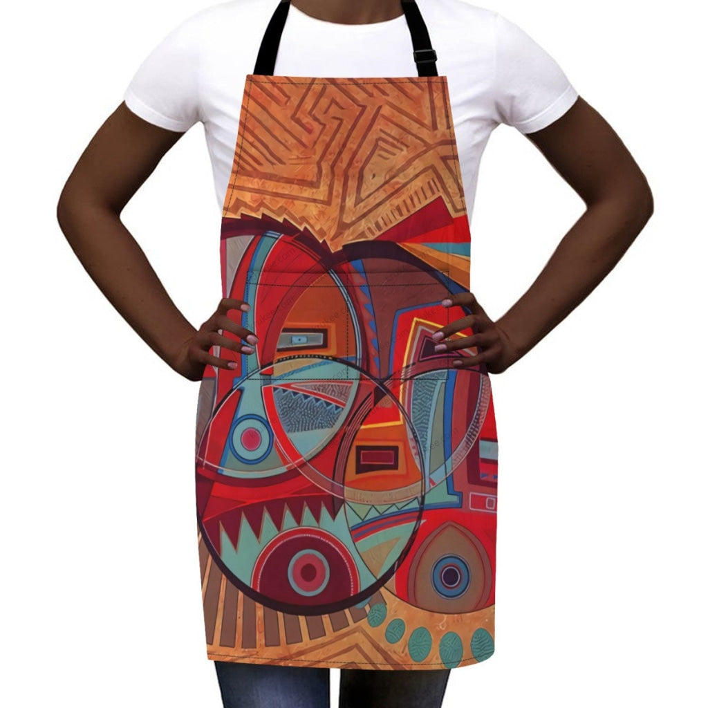 African Culture Art Print Apron