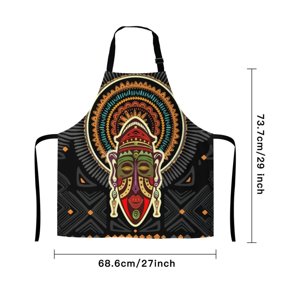 African Culture Art Print Apron