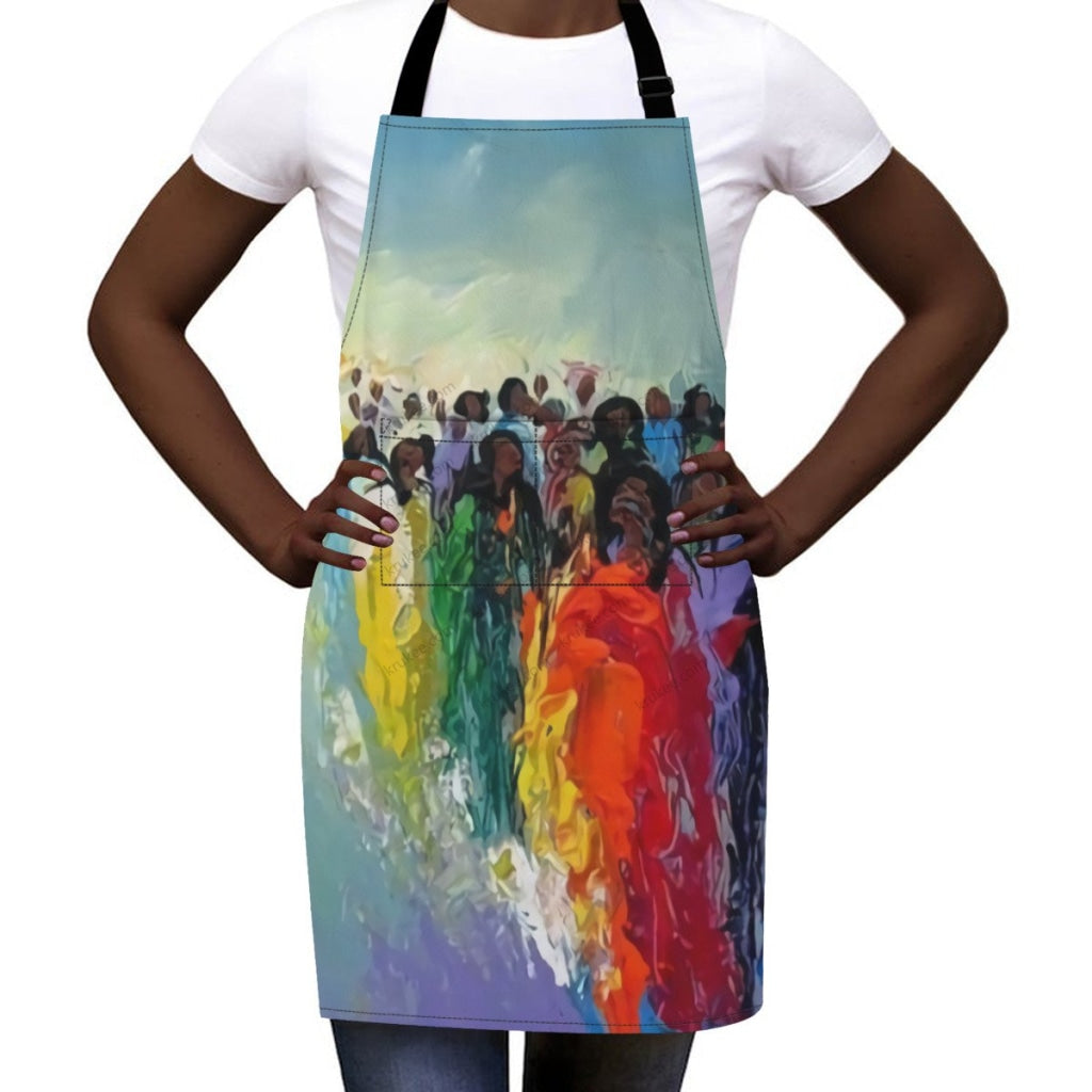 African Culture Art Print Apron
