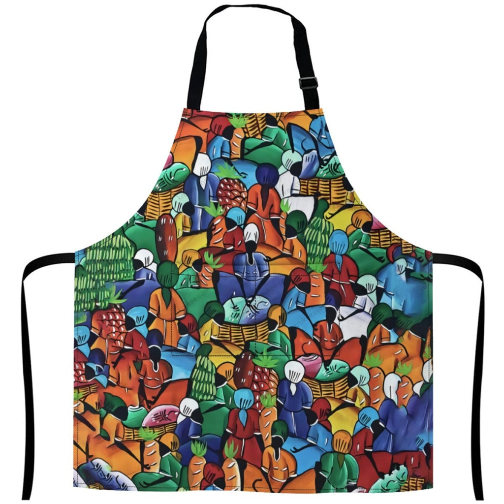 African Culture Art Print Apron