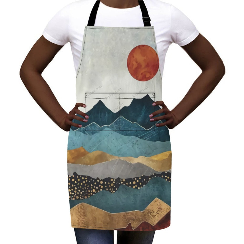 African Culture Art Print Apron