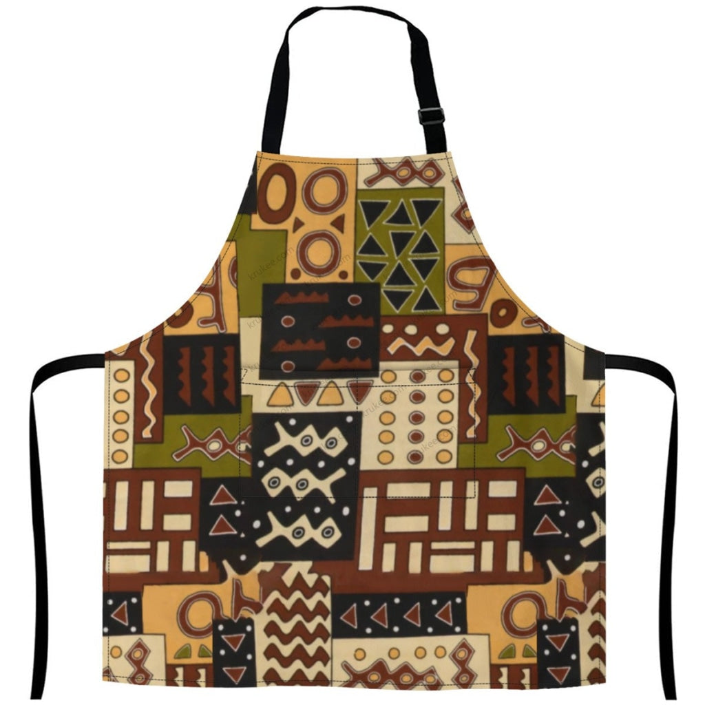 African Culture Art Print Apron