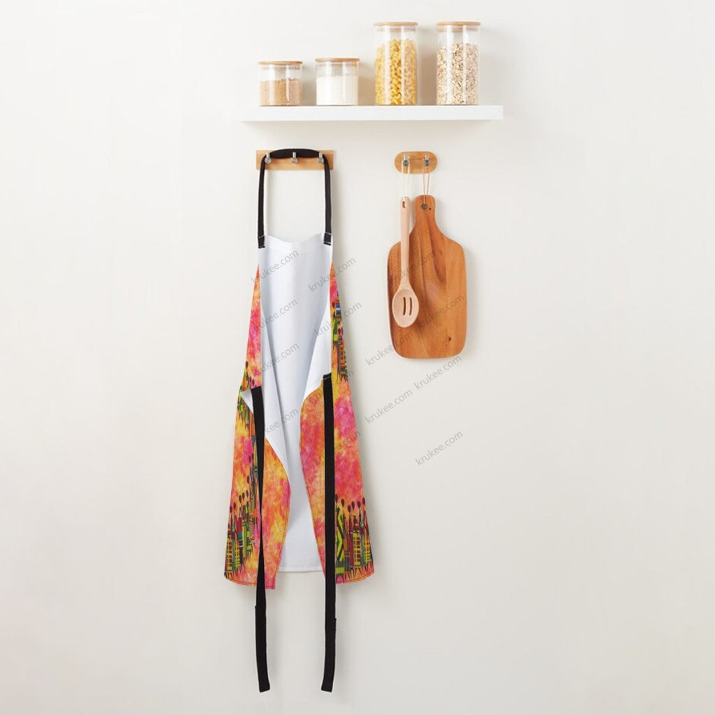 African Culture Art Print Apron