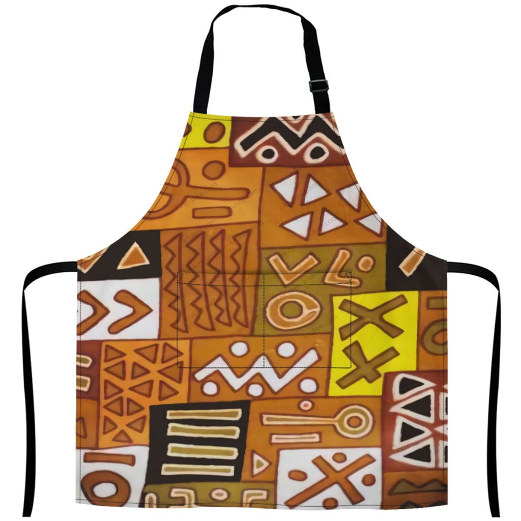 African Culture Art Print Apron