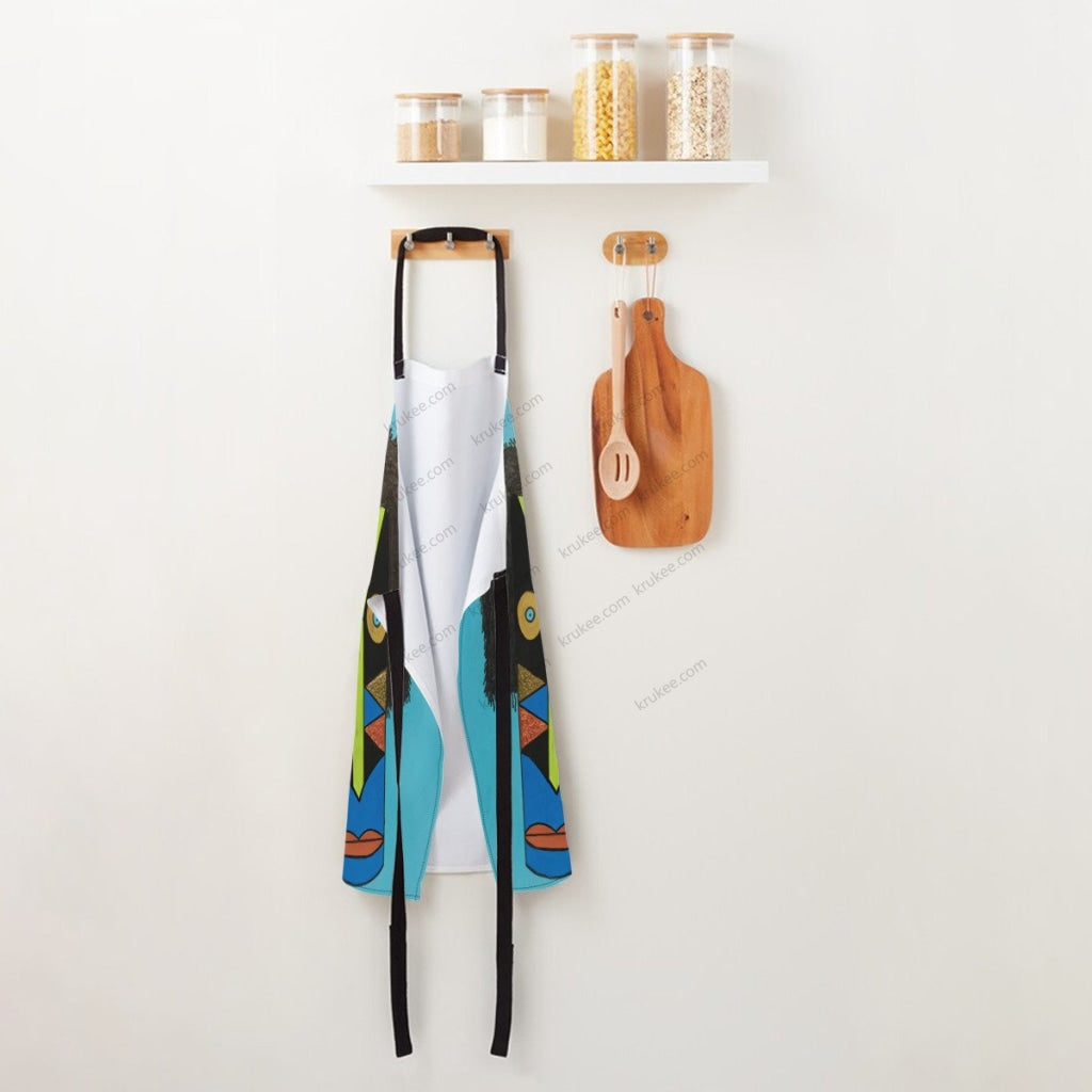 African Culture Art Print Apron
