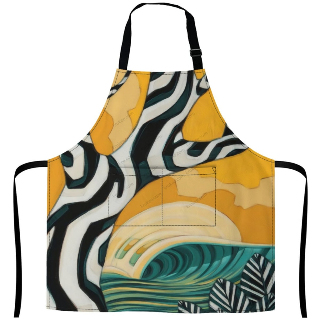African Culture Art Print Apron