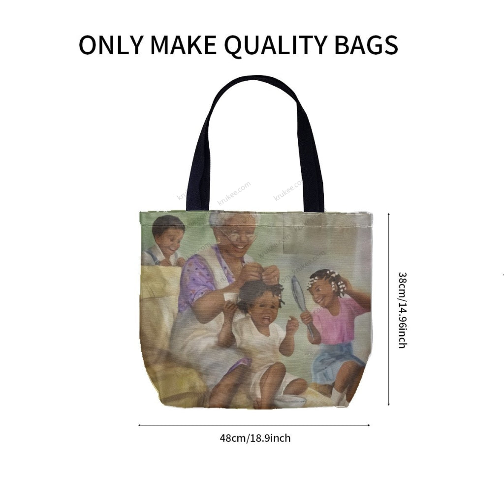 African Culture Art Printcanvas Tote Bag