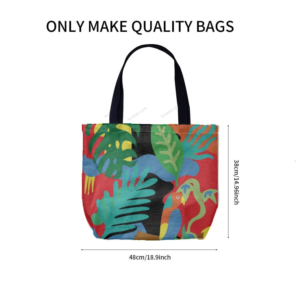 African Culture Art Printcanvas Tote Bag