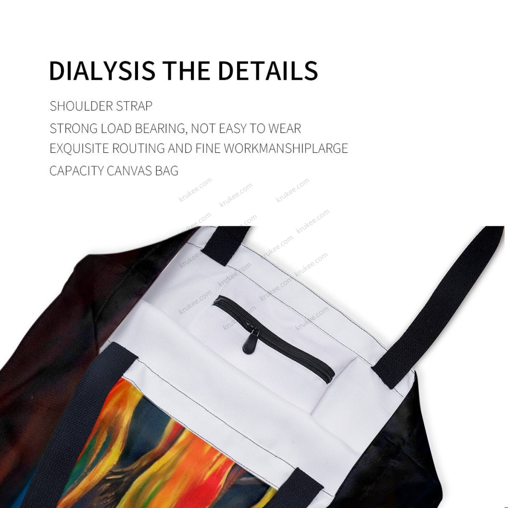 African Culture Art Printcanvas Tote Bag
