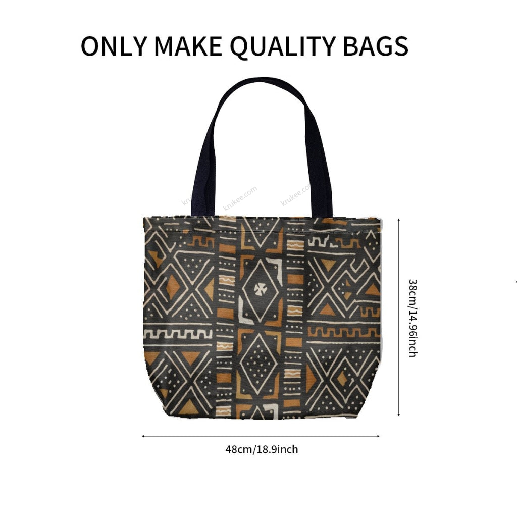 African Culture Art Printcanvas Tote Bag