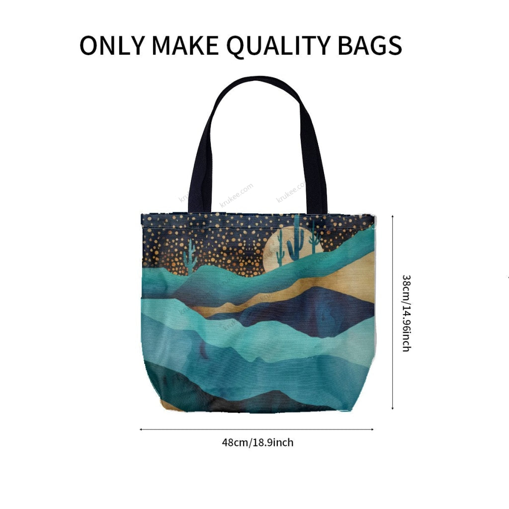 African Culture Art Printcanvas Tote Bag