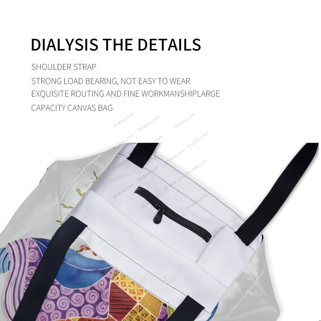 African Culture Art Printcanvas Tote Bag