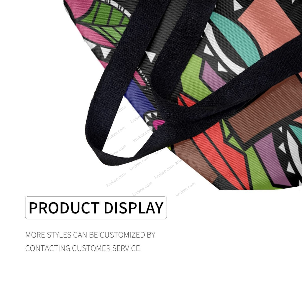 African Culture Art Printcanvas Tote Bag