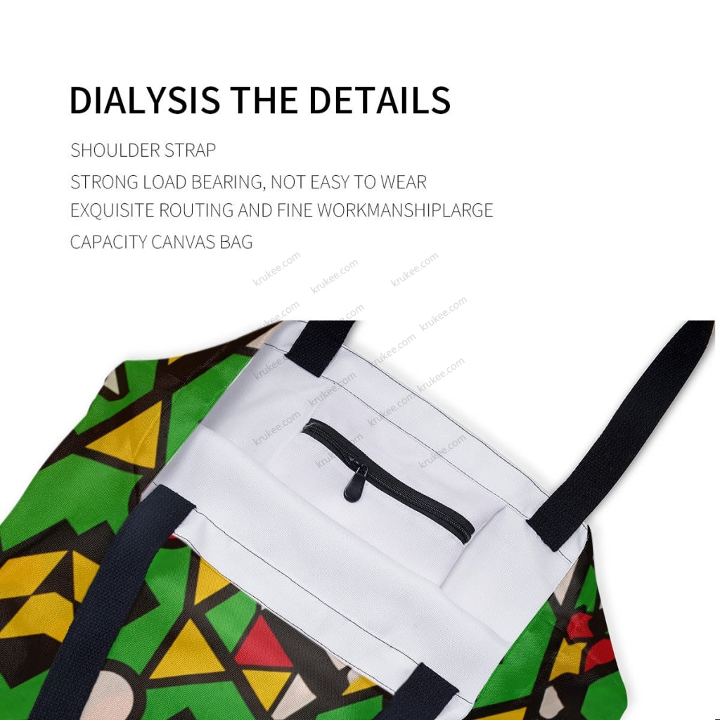 African Culture Art Printcanvas Tote Bag