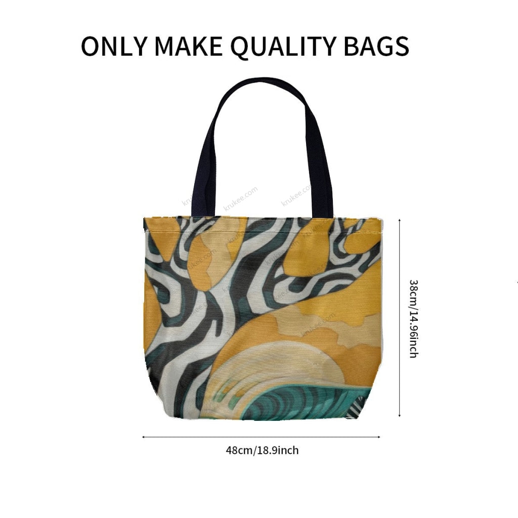 African Culture Art Printcanvas Tote Bag