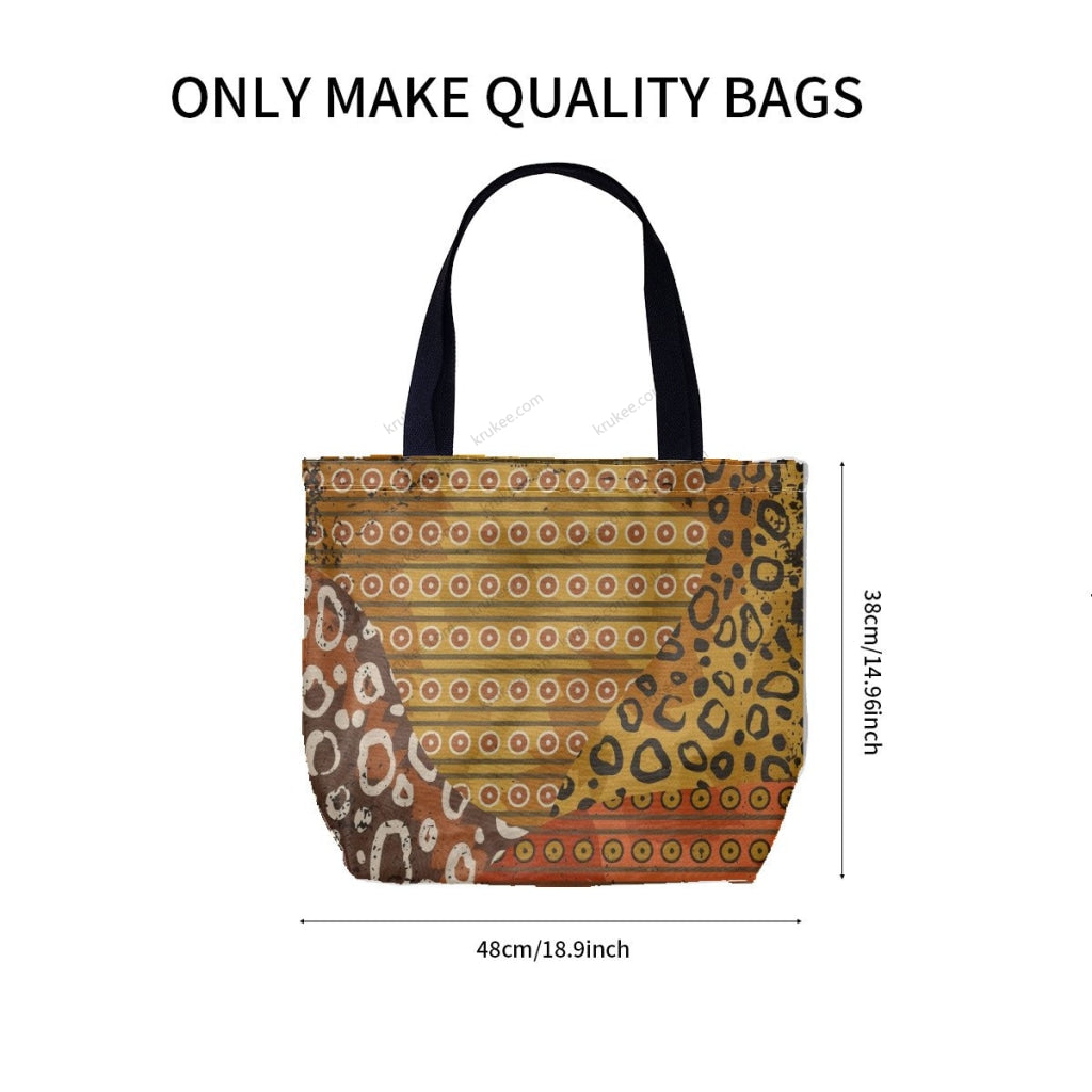African Culture Art Printcanvas Tote Bag