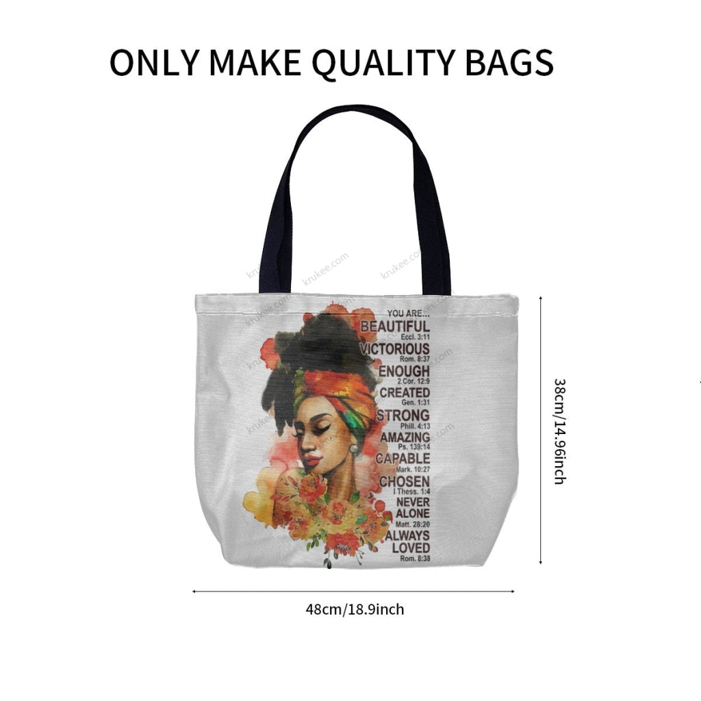 African Culture Art Printcanvas Tote Bag