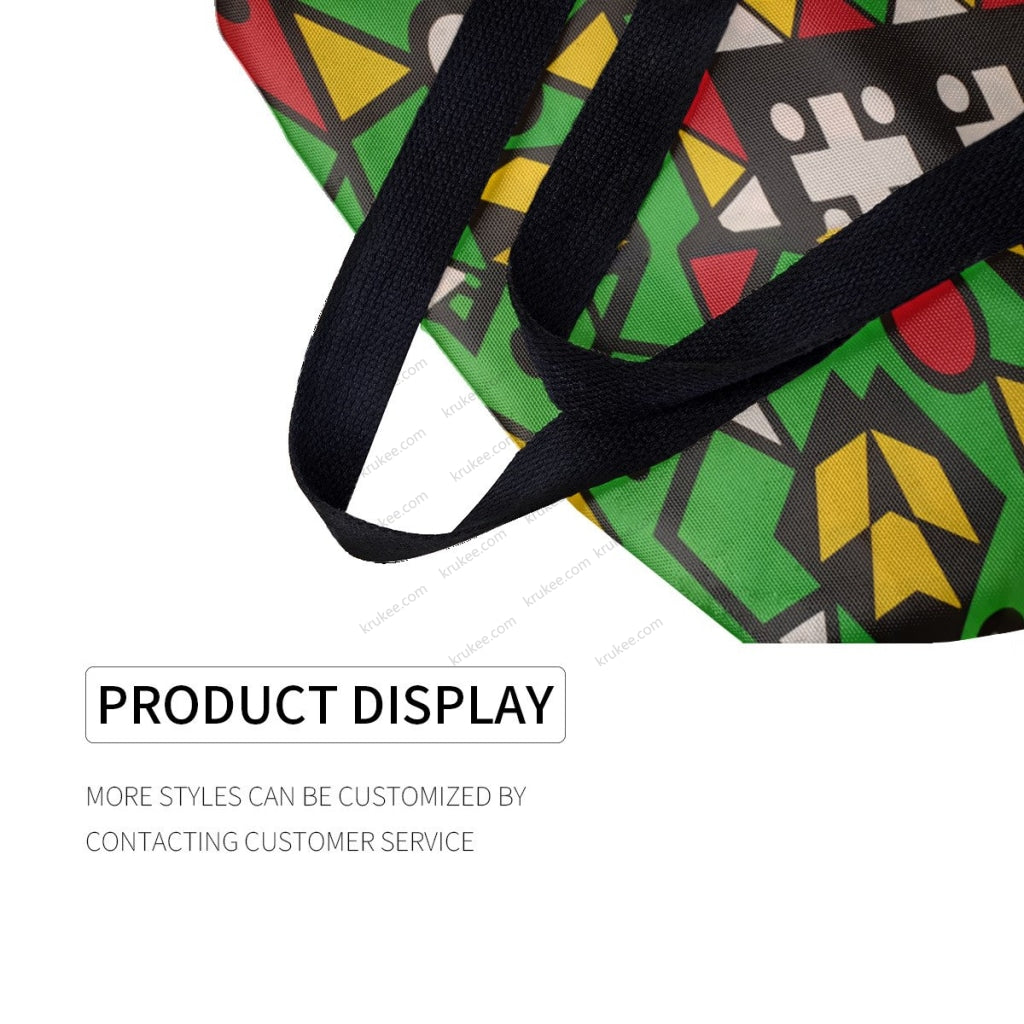 African Culture Art Printcanvas Tote Bag