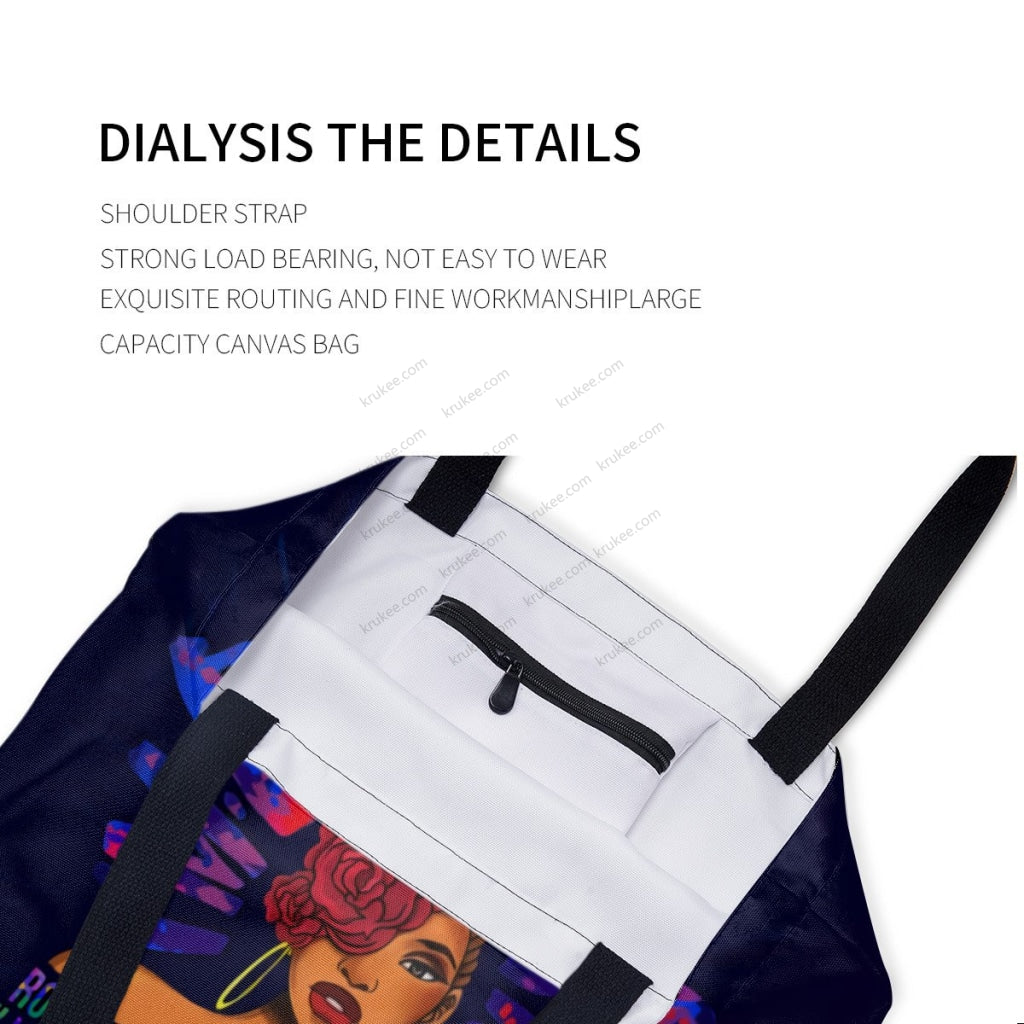 African Culture Art Printcanvas Tote Bag