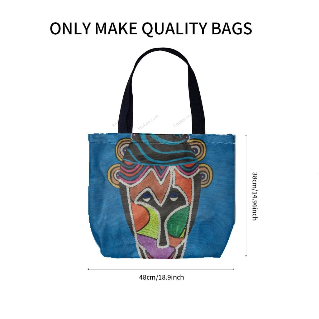 African Culture Art Printcanvas Tote Bag