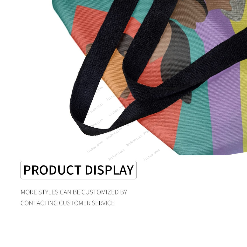 African Culture Art Printcanvas Tote Bag