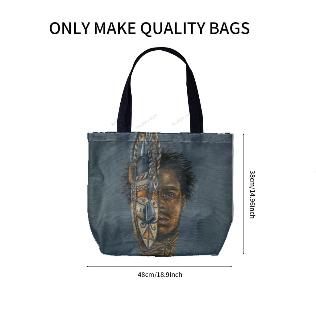 African Culture Art Printcanvas Tote Bag