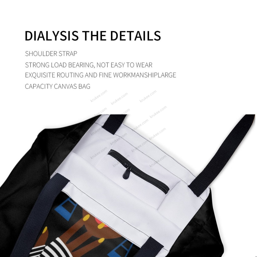 African Culture Art Printcanvas Tote Bag