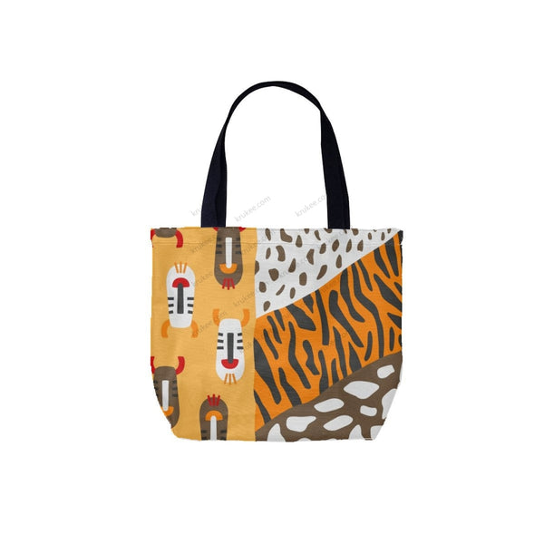 African Culture Art Printcanvas Tote Bag White / One Size