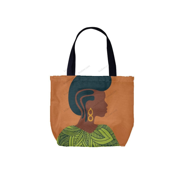 African Culture Art Printcanvas Tote Bag White / One Size