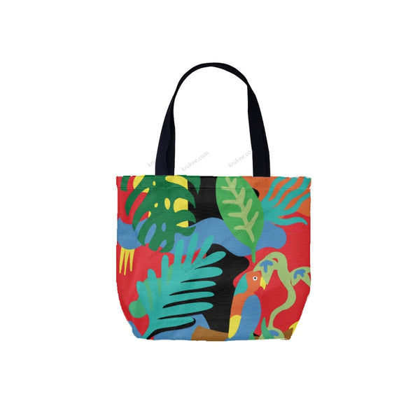 African Culture Art Printcanvas Tote Bag White / One Size