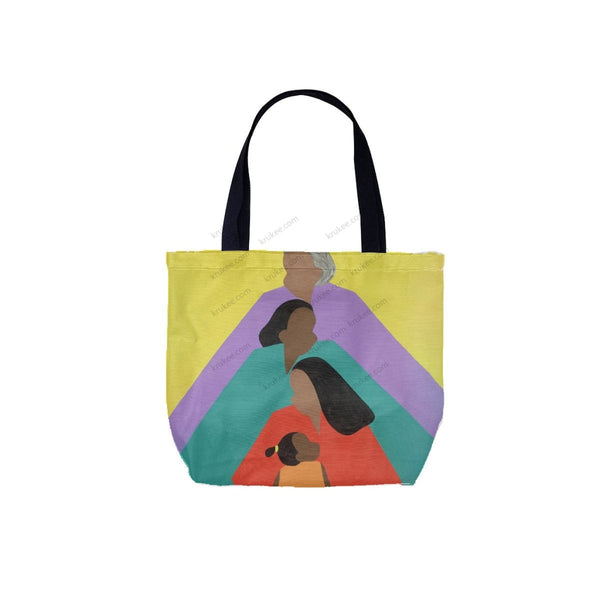 African Culture Art Printcanvas Tote Bag White / One Size