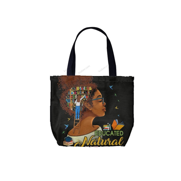 African Culture Art Printcanvas Tote Bag White / One Size
