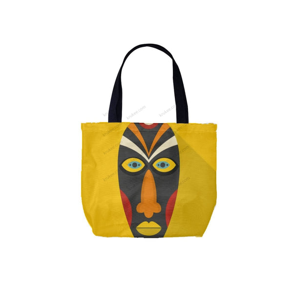 African Culture Art Printcanvas Tote Bag White / One Size
