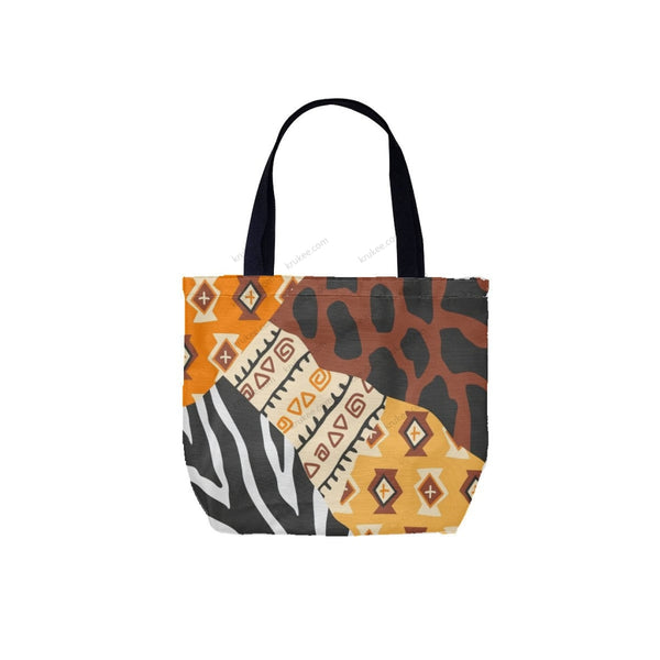 African Culture Art Printcanvas Tote Bag White / One Size