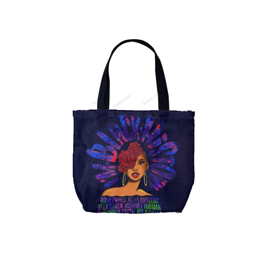 African Culture Art Printcanvas Tote Bag White / One Size