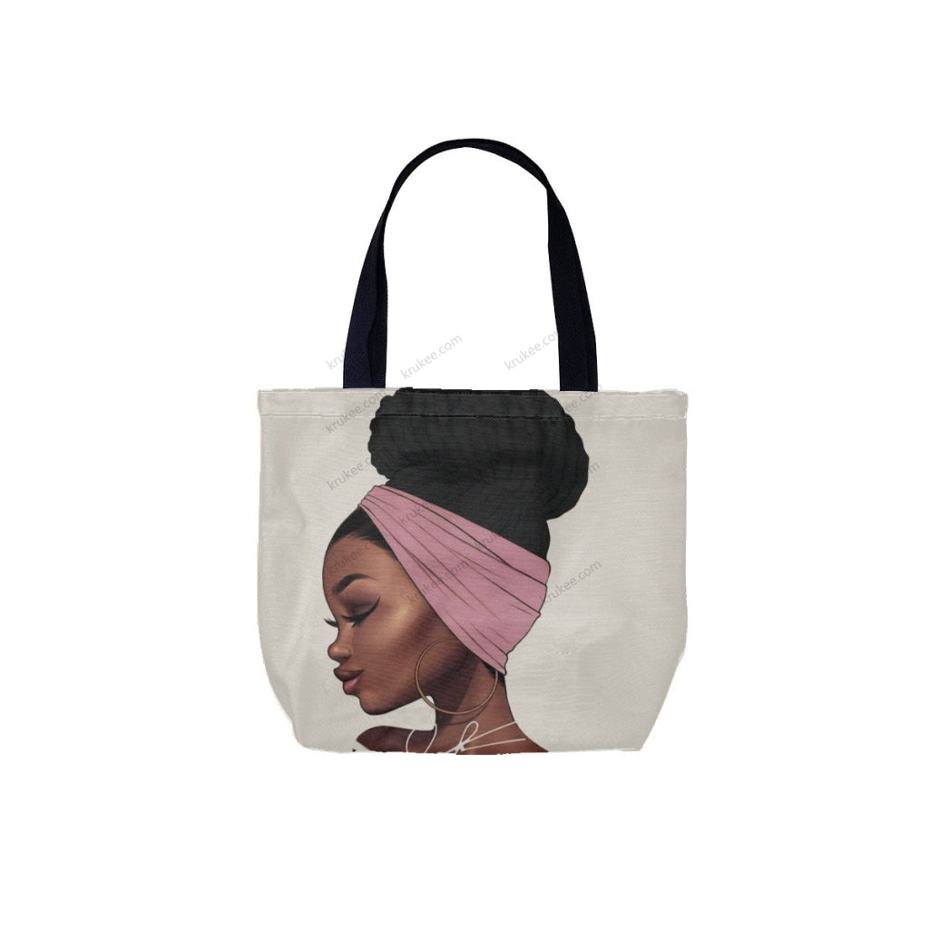 African Culture Art Printcanvas Tote Bag White / One Size