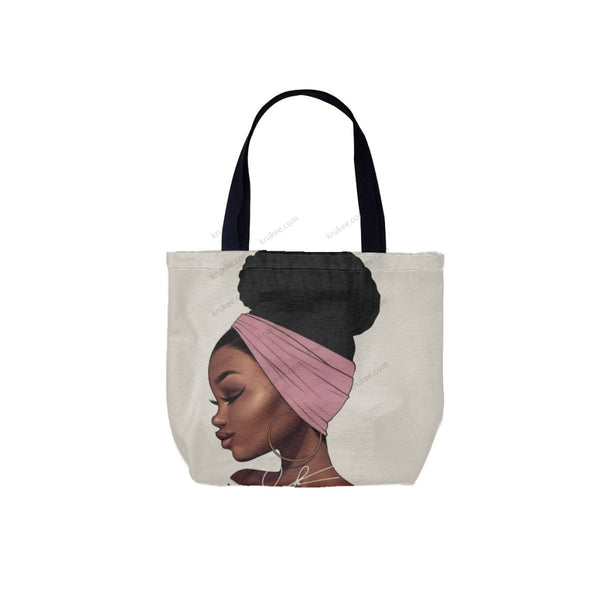 African Culture Art Printcanvas Tote Bag White / One Size