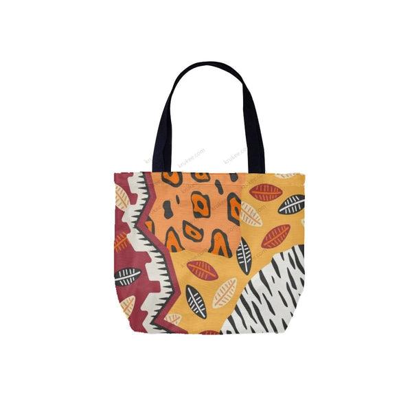 African Culture Art Printcanvas Tote Bag White / One Size