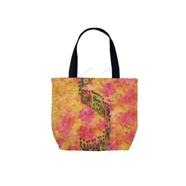 African Culture Art Printcanvas Tote Bag White / One Size