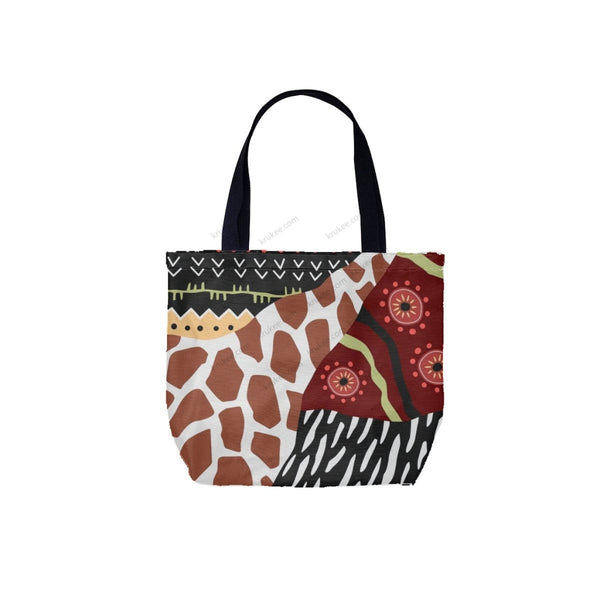 African Culture Art Printcanvas Tote Bag White / One Size