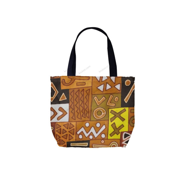African Culture Art Printcanvas Tote Bag White / One Size