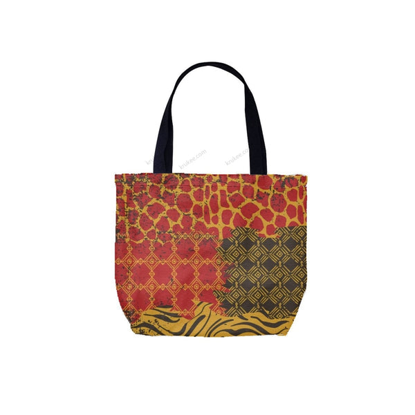 African Culture Art Printcanvas Tote Bag White / One Size