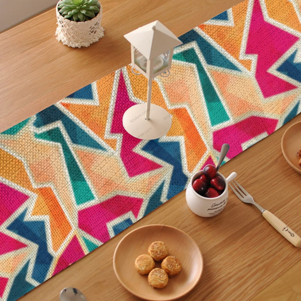 African Culture Art Table Runners – Krukee