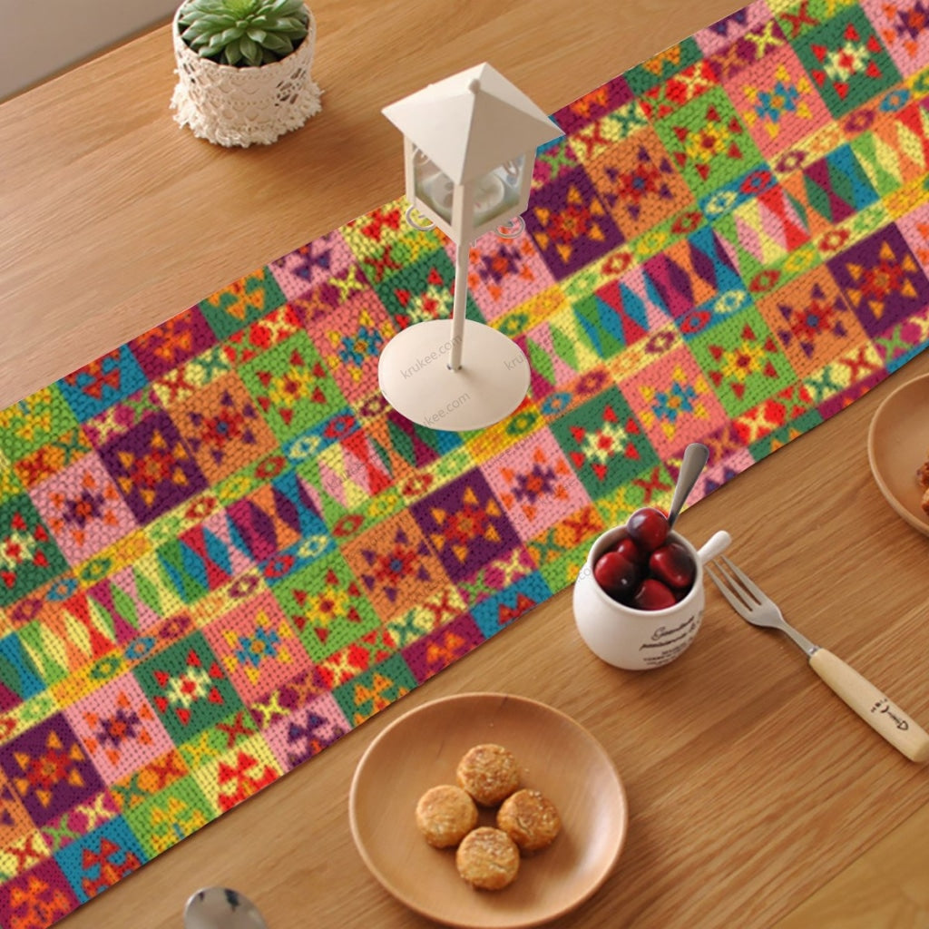 African Culture Art Table Runners – Krukee