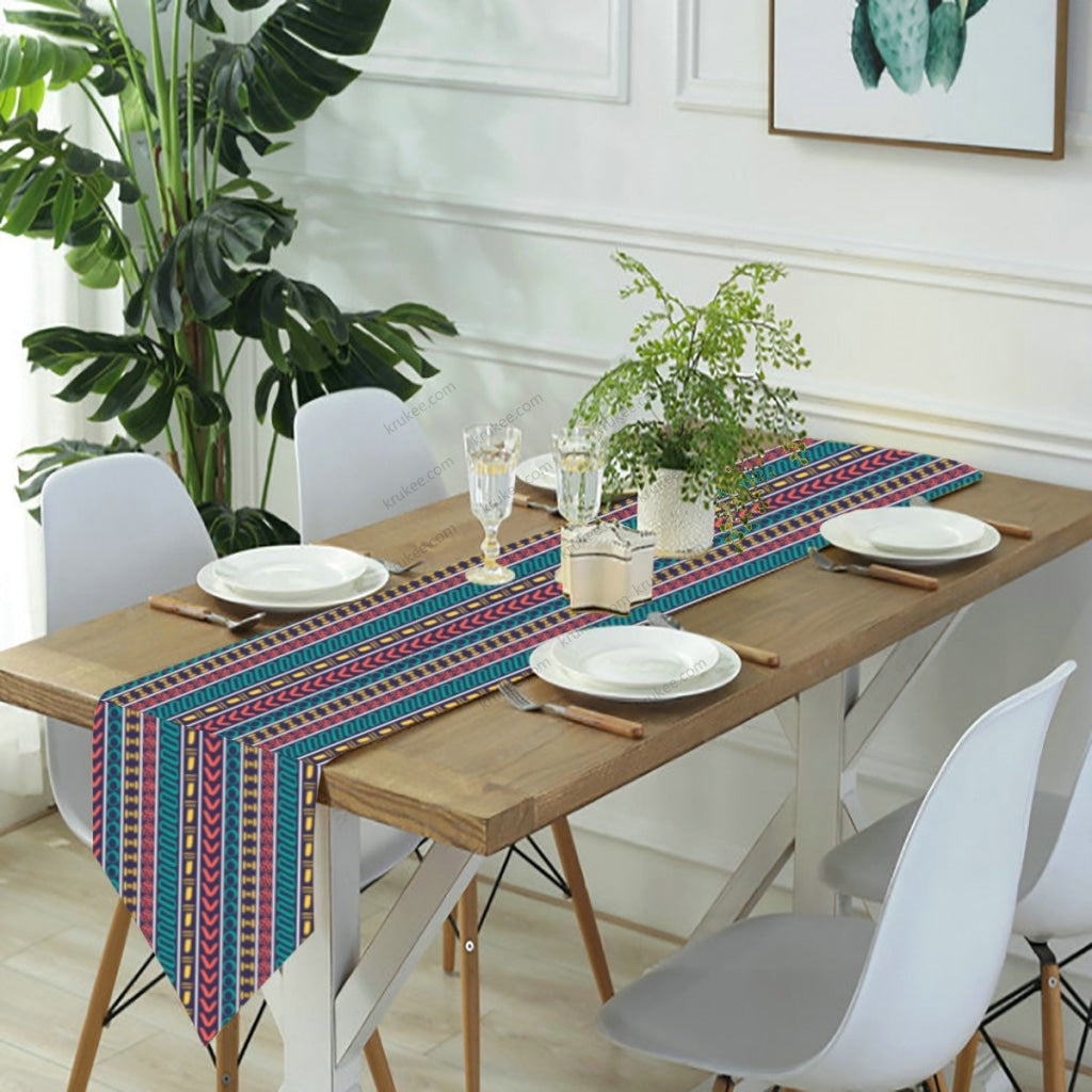 African Culture Art Table Runners – Krukee
