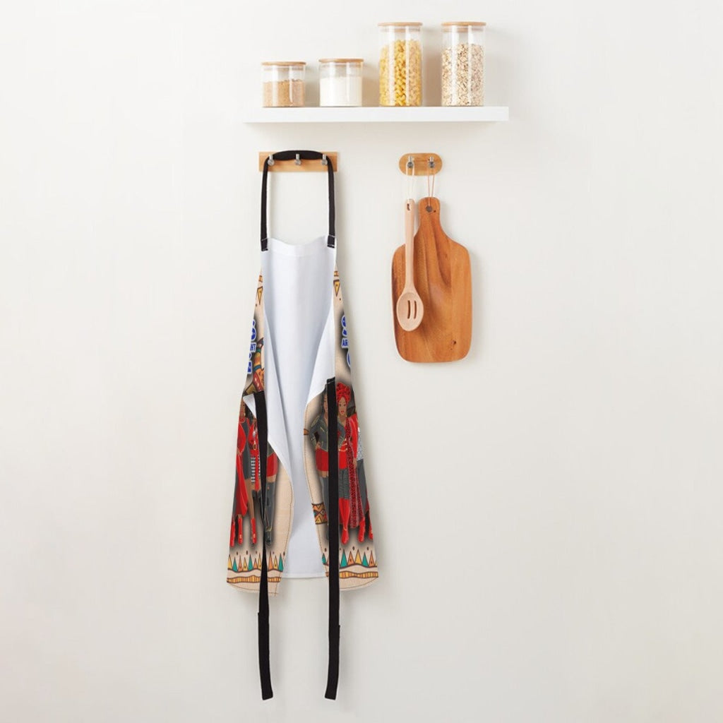 Afro-Art Sistas Are Small Elegant Gang Apron - Plz Note In Order The Number Of Sisters