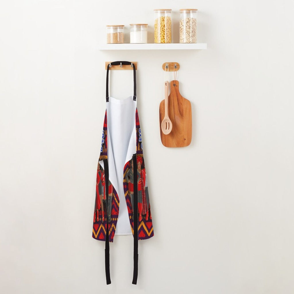 Afro-Art Sistas Are Small Elegant Gang Apron - Plz Note In Order The Number Of Sisters