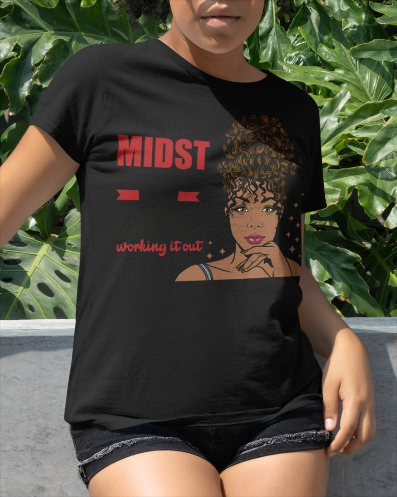 Afro Boss Goddess - Black Woman Classic T-Shirt / Xs T