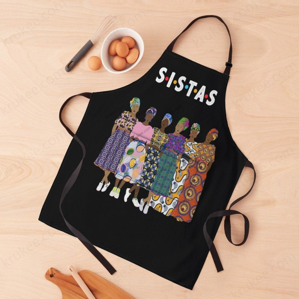 Apron For Sistas White / One Size 6